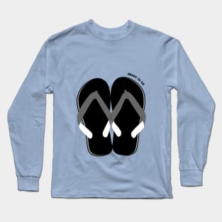 Slippers Cool Long Sleeve T-Shirt